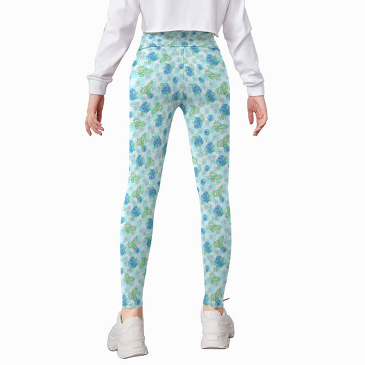 Summer Fruits - Blueberry - Kid's Leggings