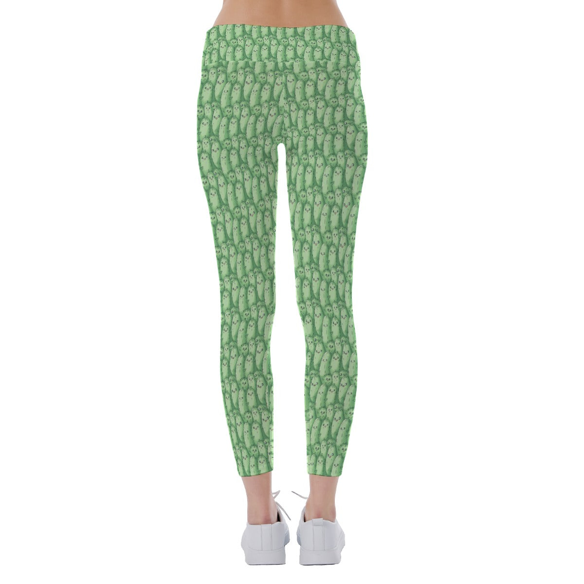 Kawaii Pickle Party - Women's Yoga Leggings