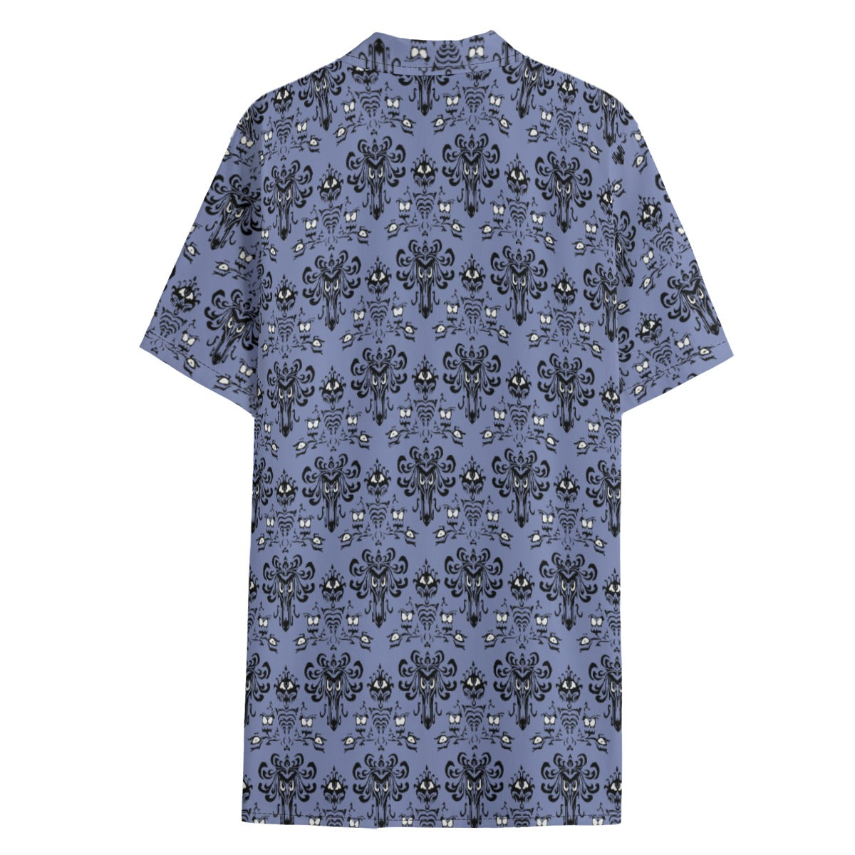 Spooky Mansion Wallpaper - Men’s Cotton-Rich Button Up Shirt