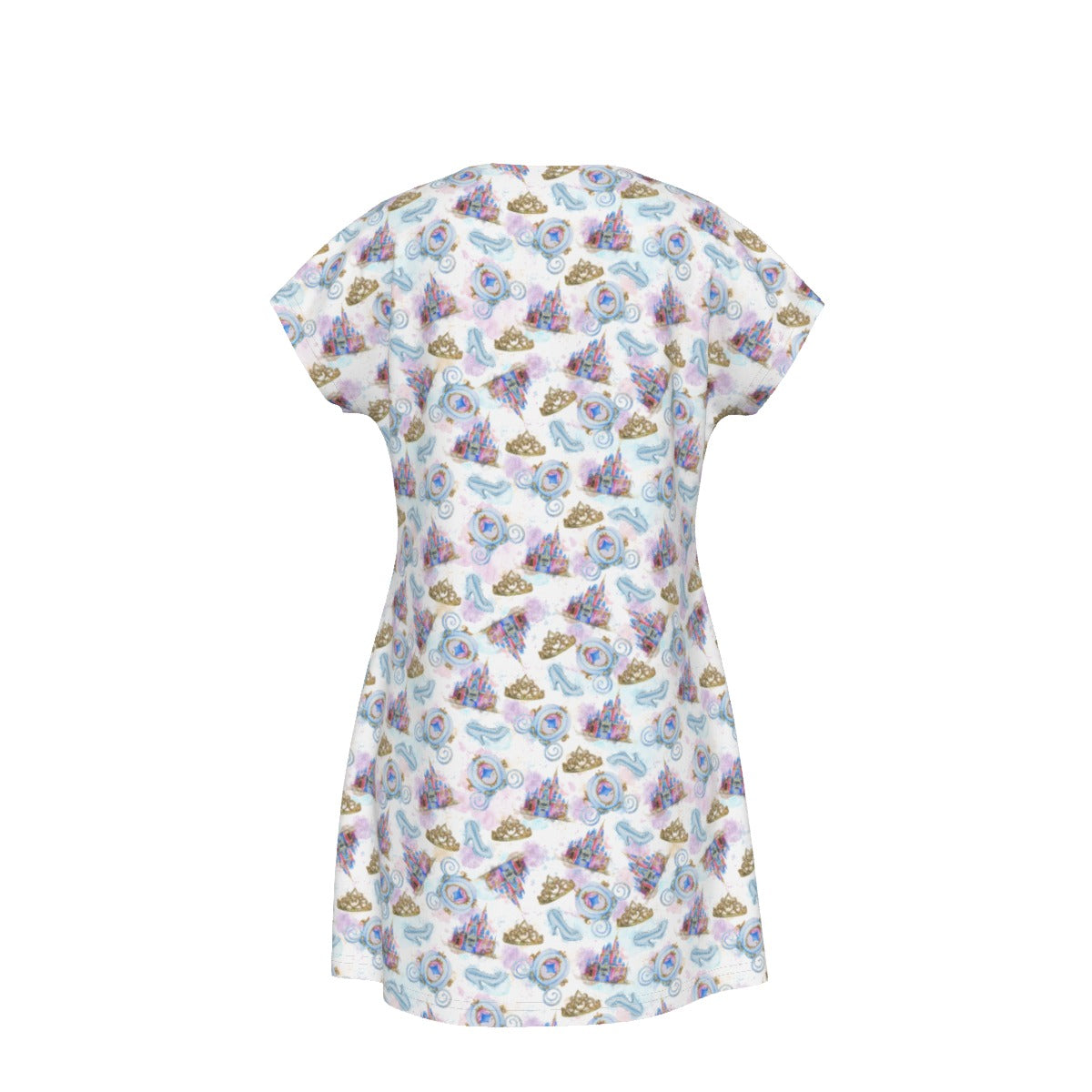 Watercolor Fairytale Fantasy - Women's T-Shirt Dress