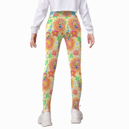 Buzzing Garden Buddy - Kid's Leggings