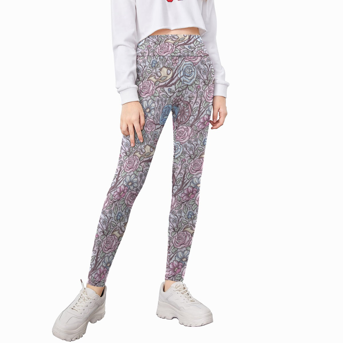 Fairytale Florals – Sleeping Enchantment - Kid's Leggings
