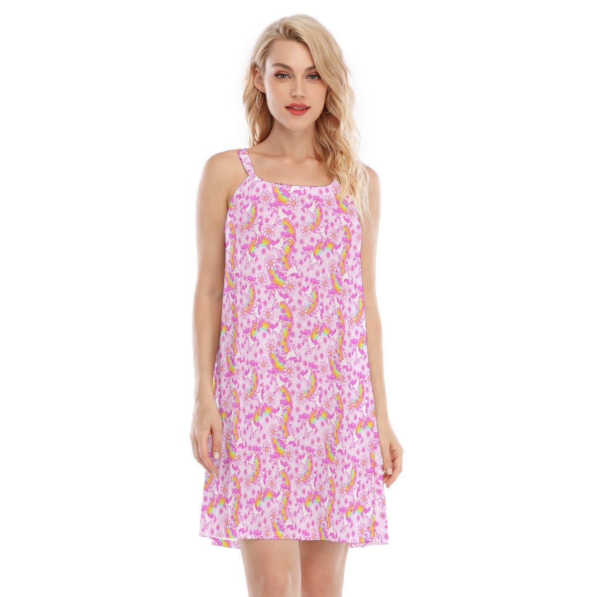 Unicorn Rainbows - Women’s Adjustable Sundress