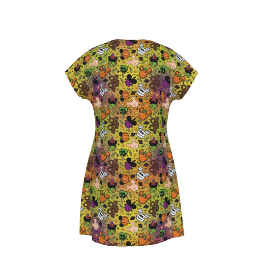 Monster Snacks Treats - Women's T-Shirt Dress