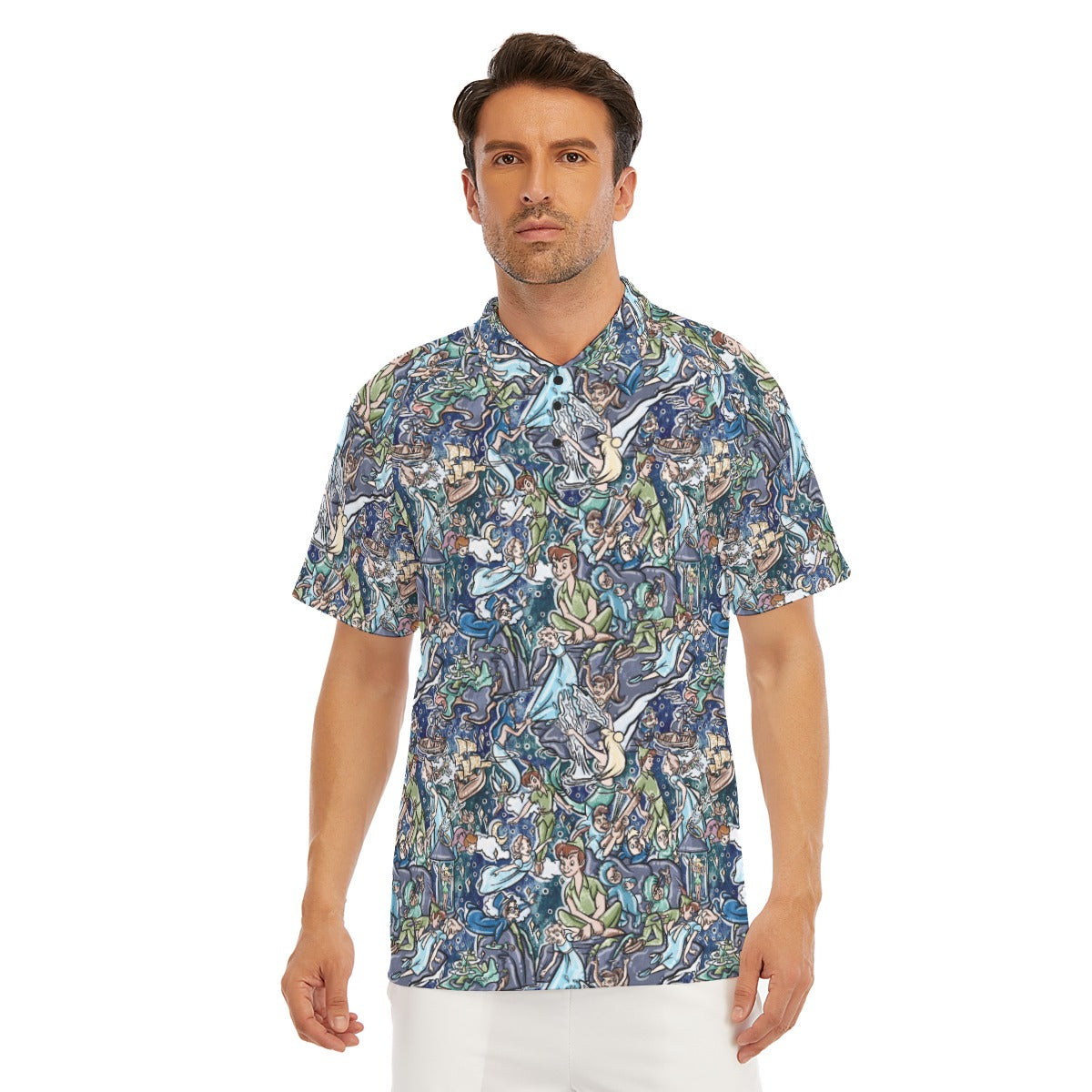 Magical Skybound Adventure - Men's Polo Shirt