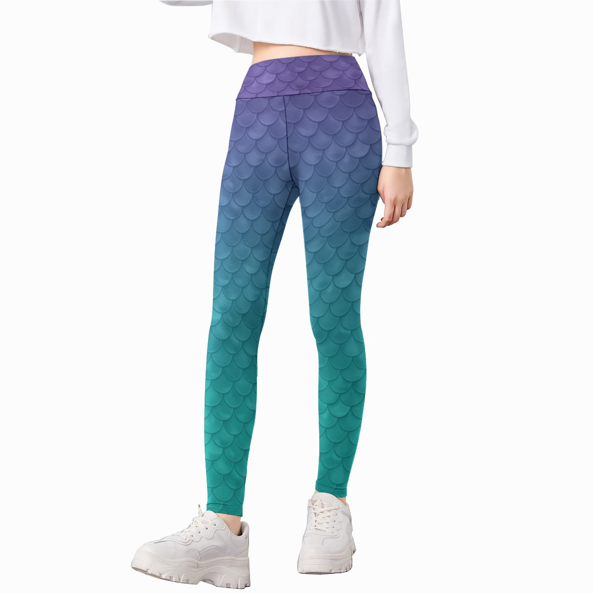 Dreamy Mermaid Scales - Kid's Leggings