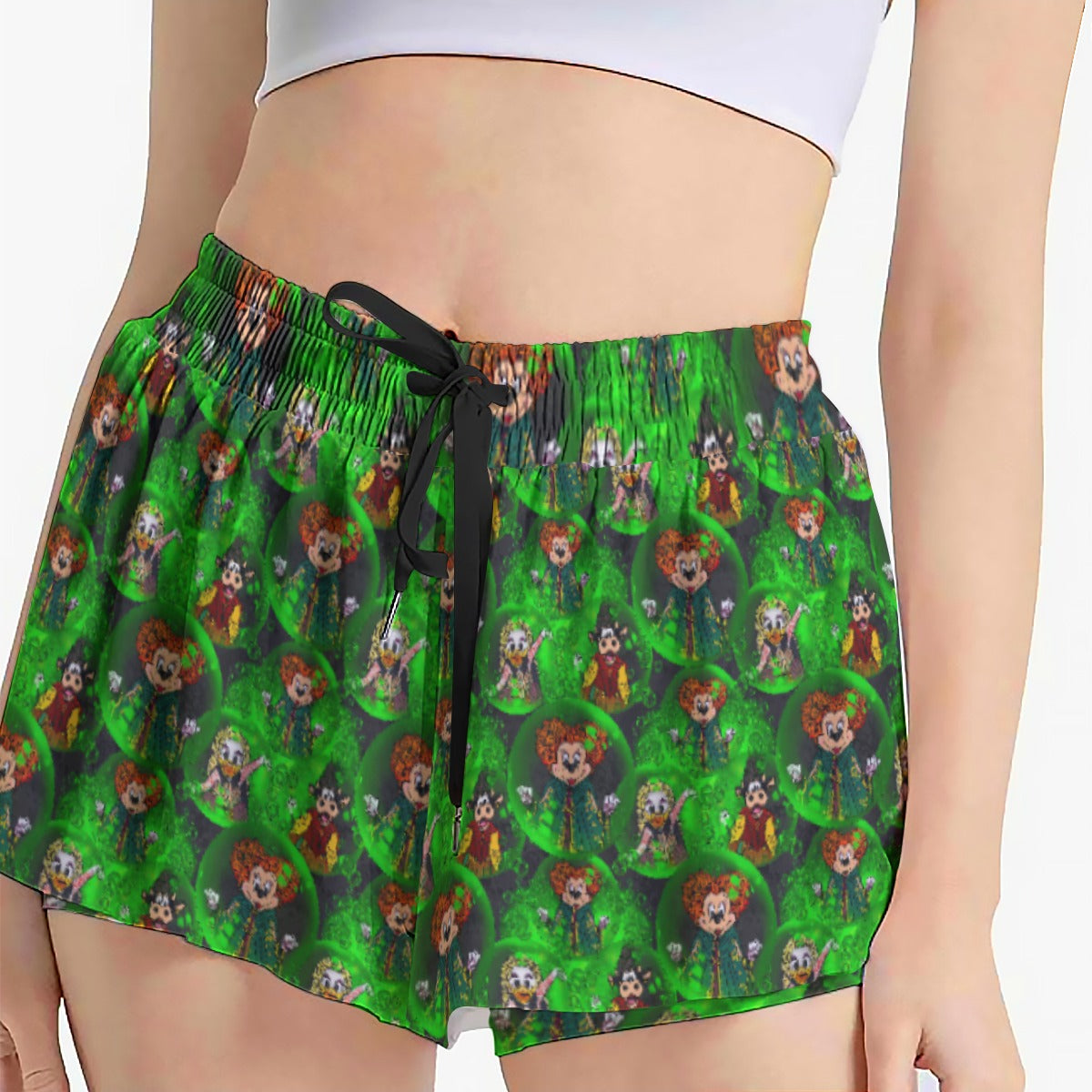 Wicked Witches’ Covenches - Women's Flowy Pocket Shorts