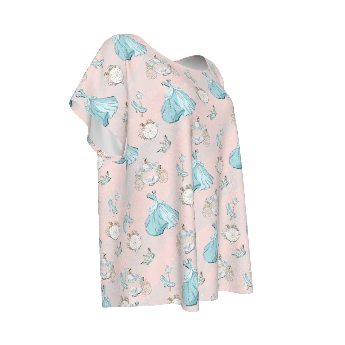 Pastel Midnight Magic - Women’s Relaxed Fit Scoop Tee