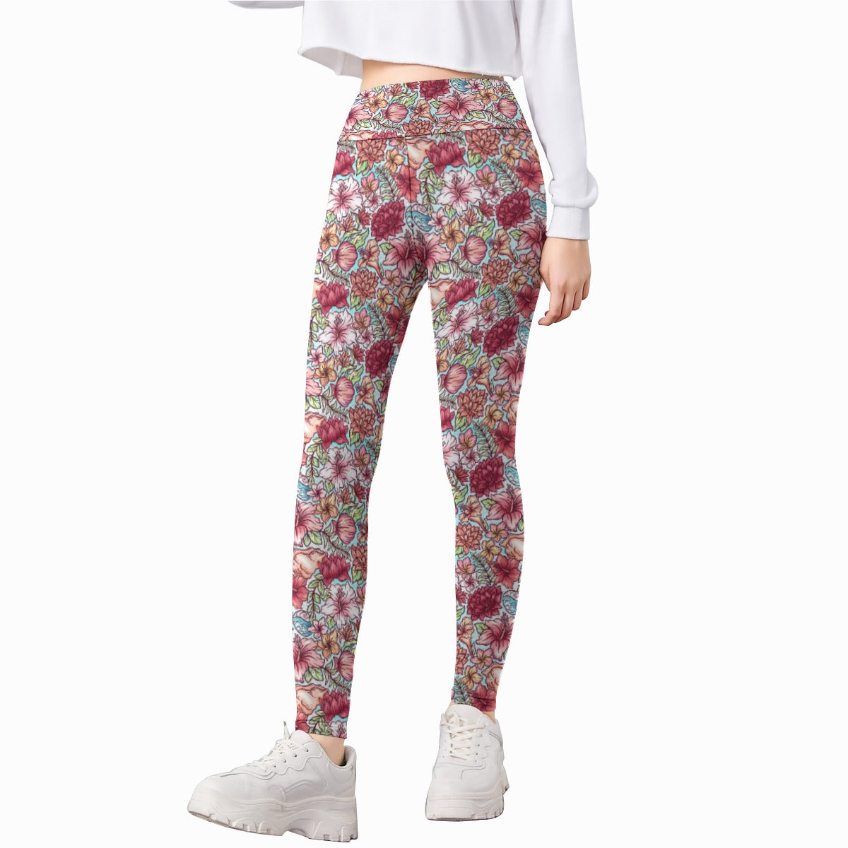 Fairytale Florals – Island Princess - Kid's Leggings
