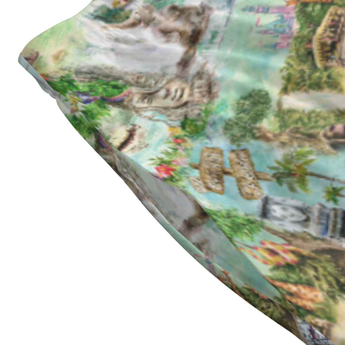 Jungle River Cruise - Women’s Pocket Midi Skirt