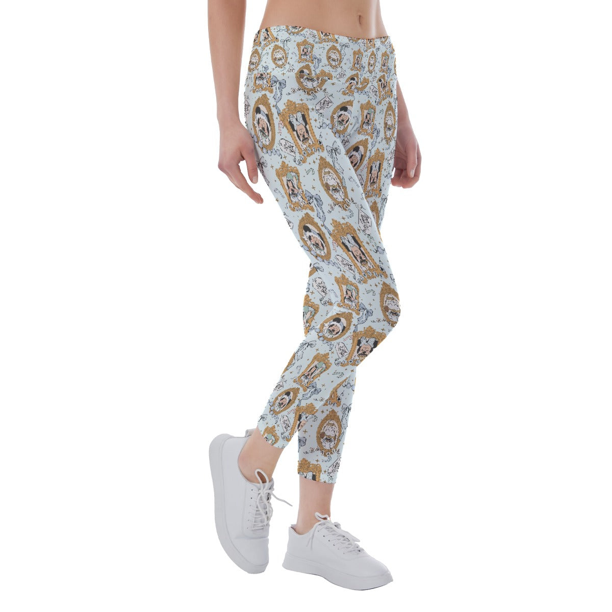 Classic Cartoon Merry Hot Coco - Women's Yoga Leggings
