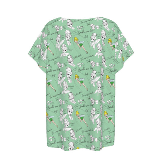 Drawing Pixie Fairy - Women’s Relaxed Fit Scoop Tee