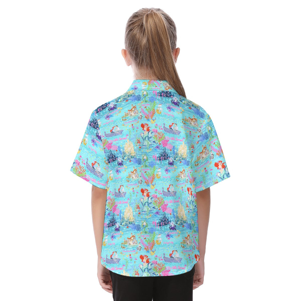 Ocean Wonderland Dreams - Kid's Hawaiian Button Up Shirt