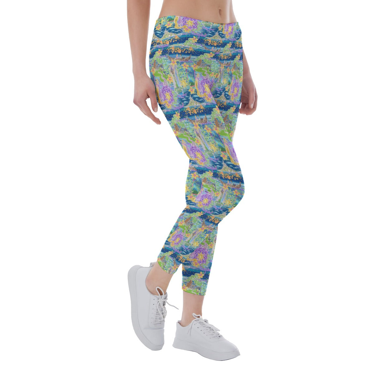 Lantern Festival Glow - Women's Yoga Leggings