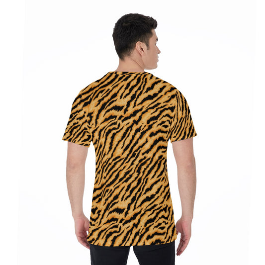 Animal Print - Tiger - Men's Short Sleeve T-Shirt