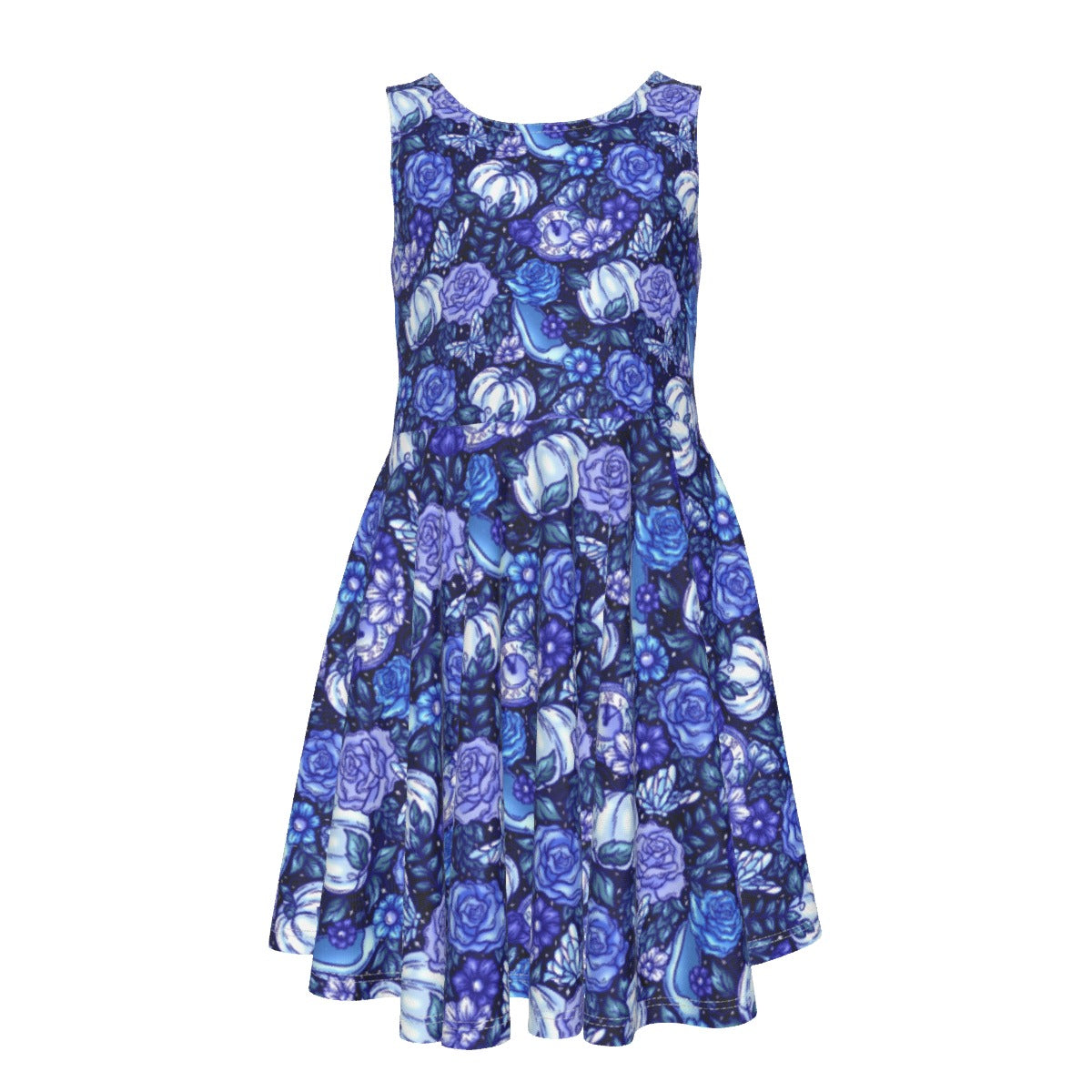 Fairytale Florals – Royal Ball - Kid's Sleeveless Skater Dress
