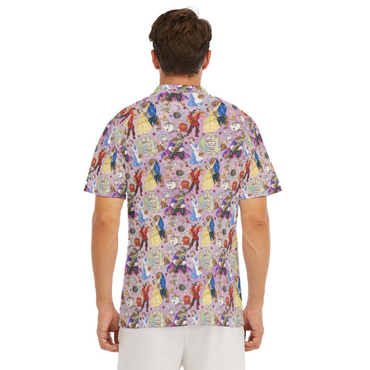 Enchanted Tale Sketch - Men's Polo Shirt