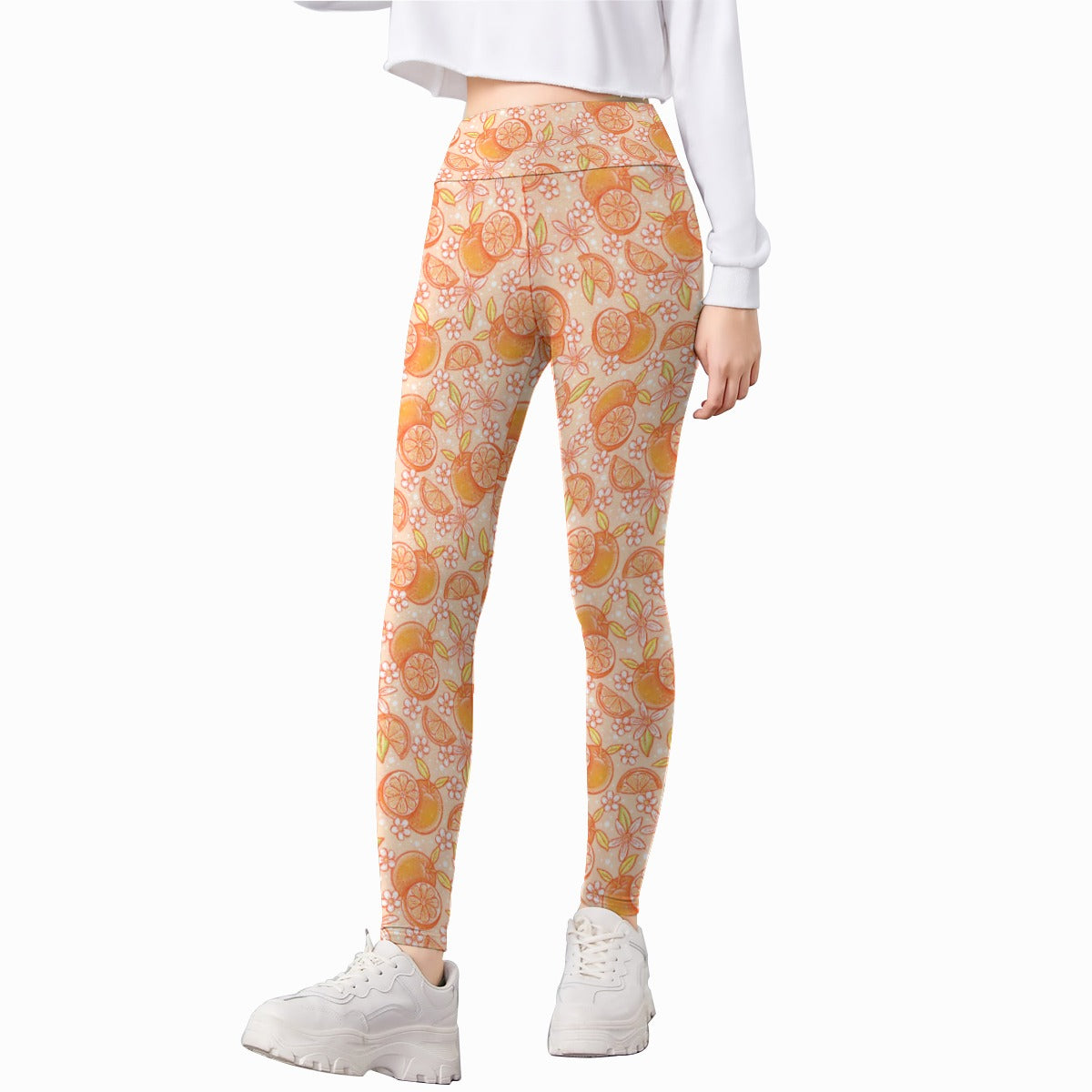 Summer Fruits - Oranges - Kid's Leggings