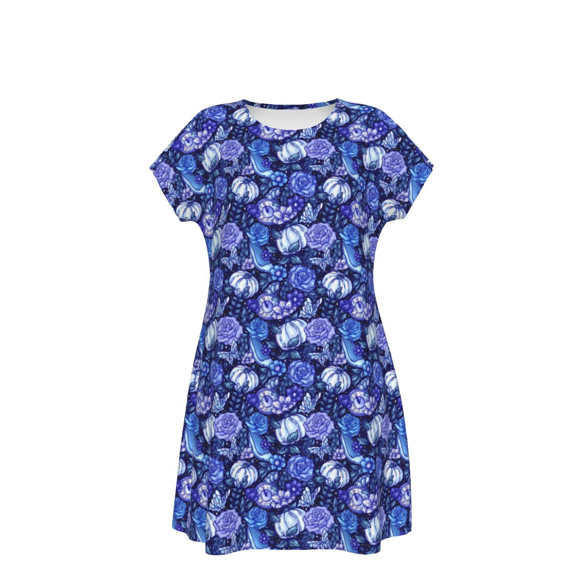 Fairytale Florals – Royal Ball - Women's T-Shirt Dress