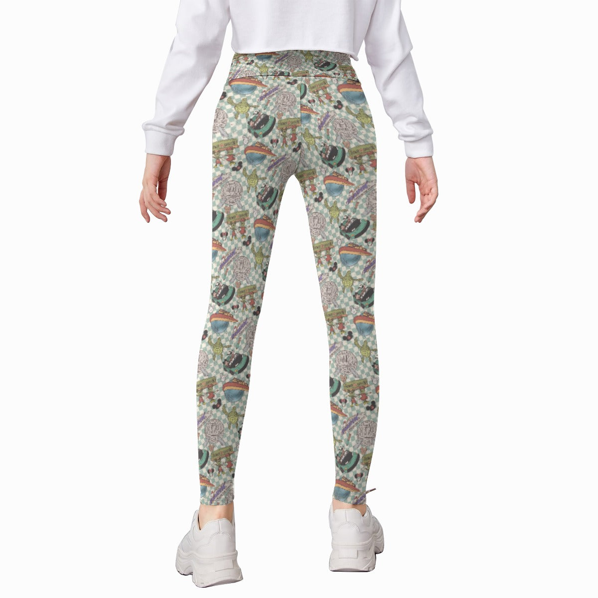 Hand Drawn EC - Kid's Leggings