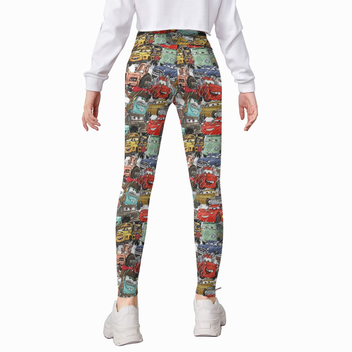Racing Legends Sketch - Kid's Leggings