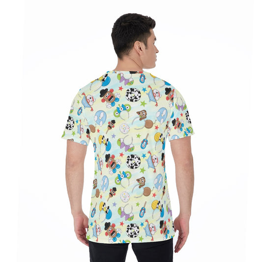 Playful Toy Style Icons - Men's Short Sleeve T-Shirt