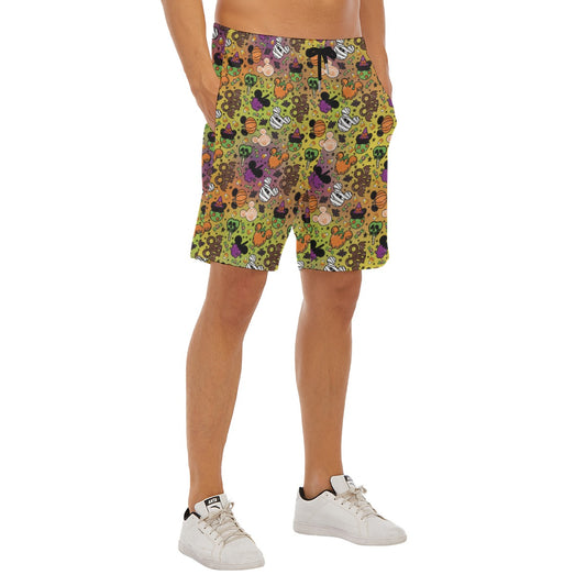 Monster Snacks Treats - Men’s Pocket Beach Shorts