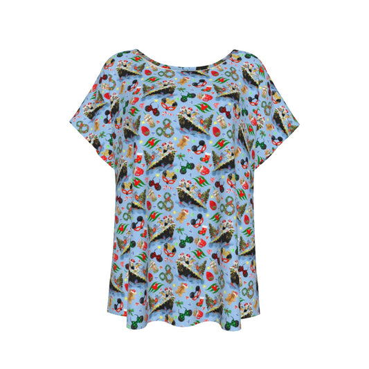 Very Merrytime Christmas Cruise - Women’s Relaxed Fit Scoop Tee