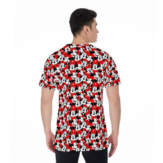 Many Faces of Polka Dot Mouse - Men's Short Sleeve T-Shirt