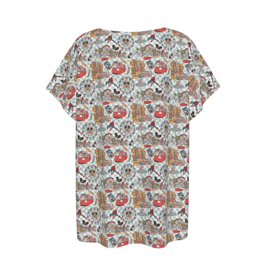 Revamped DCA - Women’s Relaxed Fit Scoop Tee