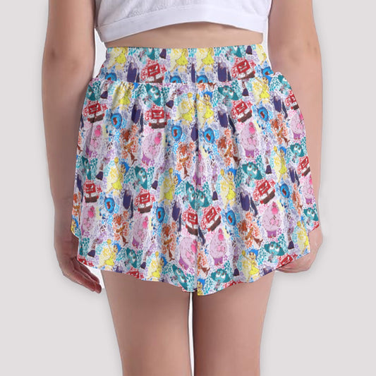 Floral Emotions - Girls’ Flowy Pocket Shorts