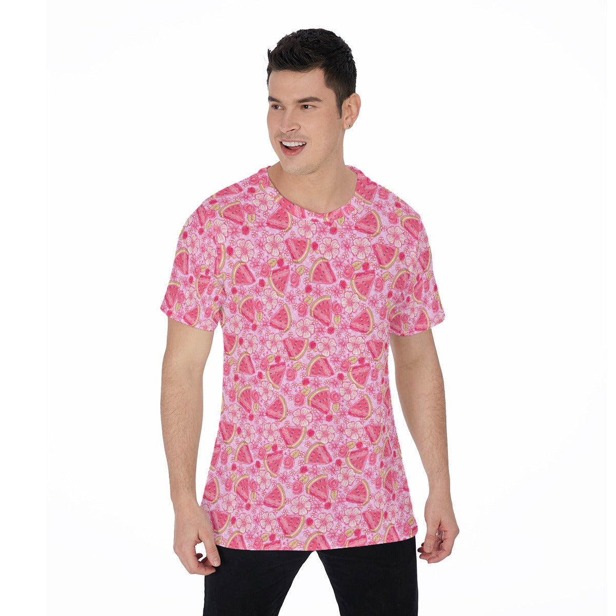Summer Fruits - Watermelon - Men's Short Sleeve T-Shirt