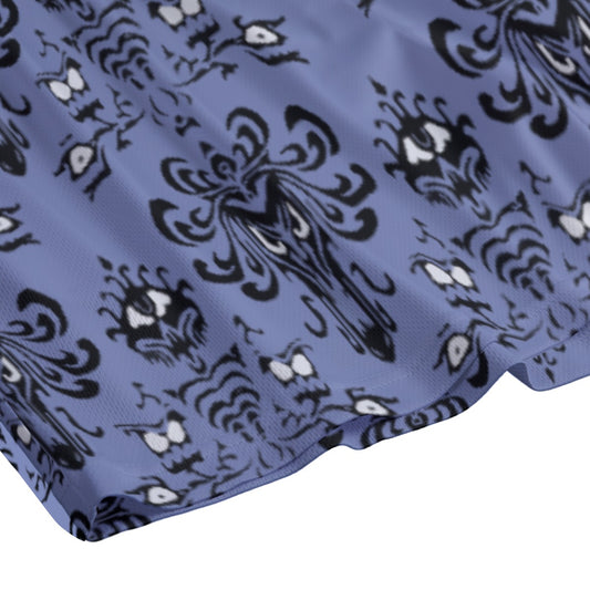 Spooky Mansion Wallpaper- Men’s Pocket Sports Shorts