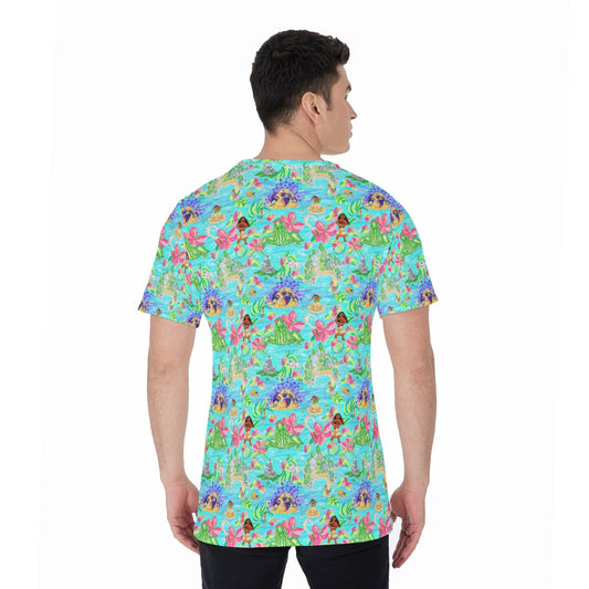 Tropical Island Paradise - Men's Short Sleeve T-Shirt