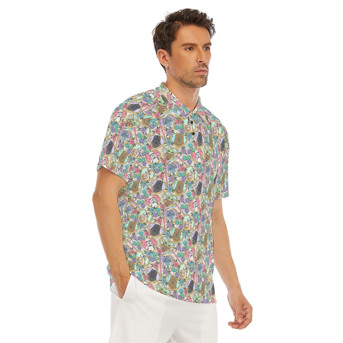 Tattoo Hearts Galactic Legends - Men's Polo Shirt