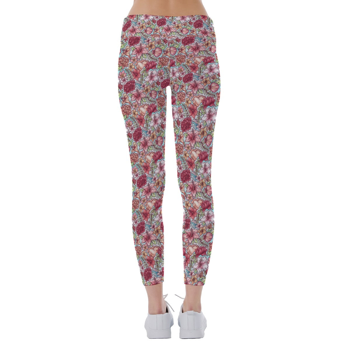 Fairytale Florals – Island Princess - Women's Yoga Leggings