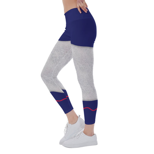 Candy Racer Leggings: Adorabeezle Winterpop - Women's Yoga Leggings