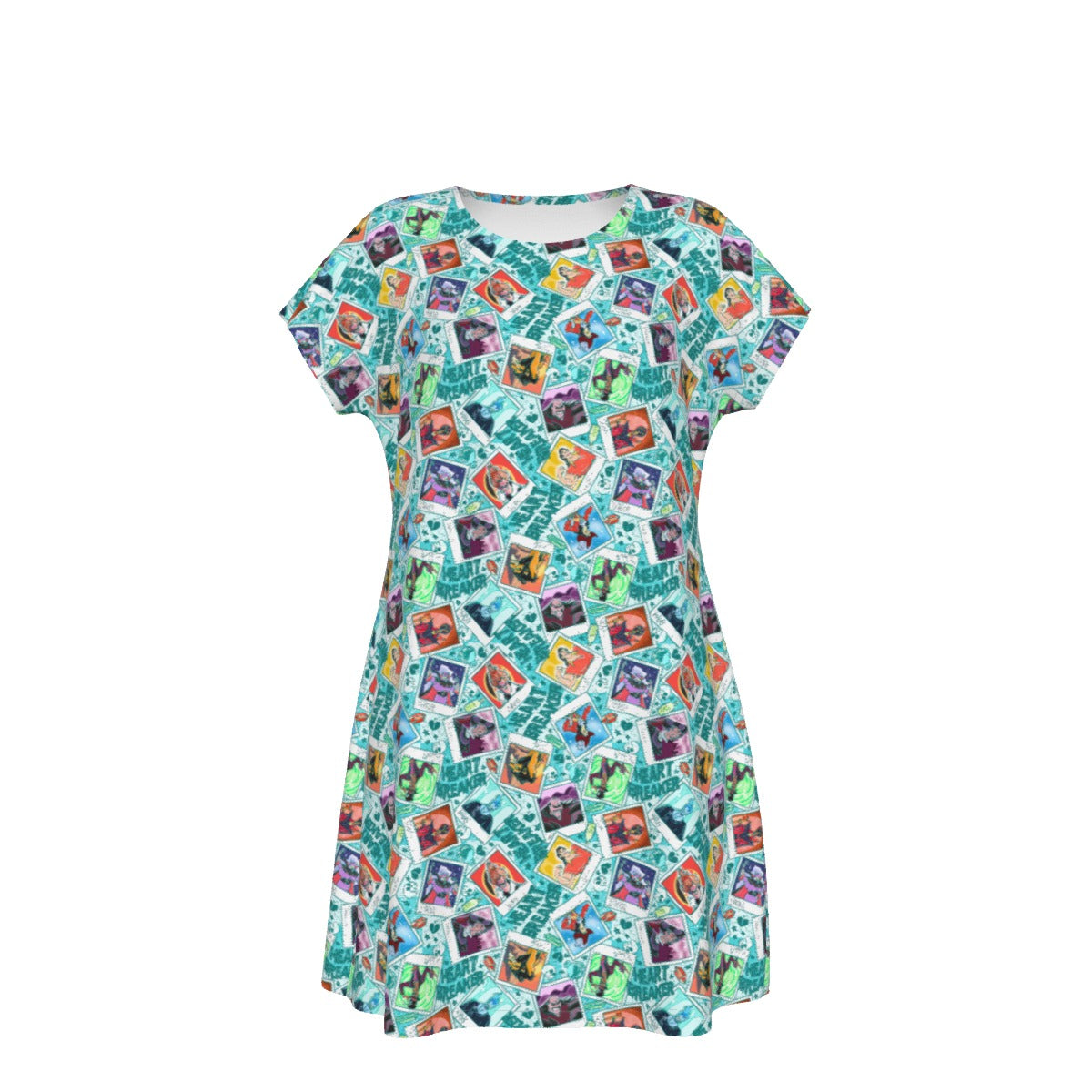 Heartbreaker Villaintine - Women's T-Shirt Dress