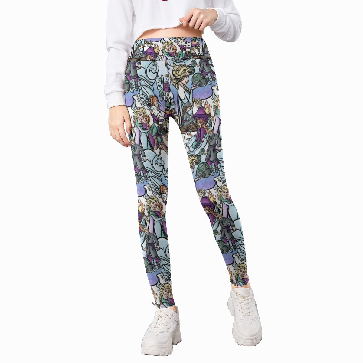 Enchanted Winter Journey - Kid's Leggings