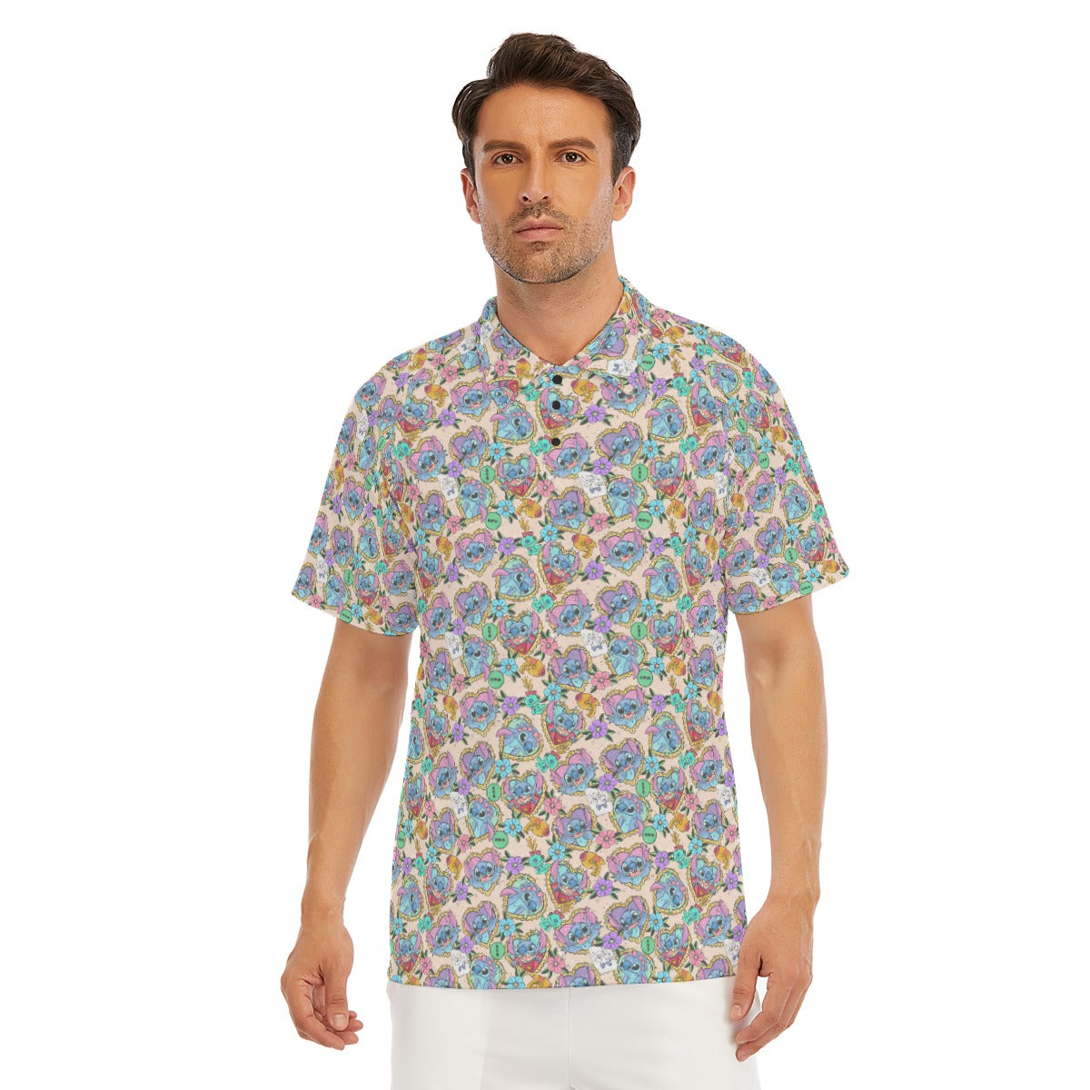Tattoo Hearts Island Mischief - Men's Polo Shirt