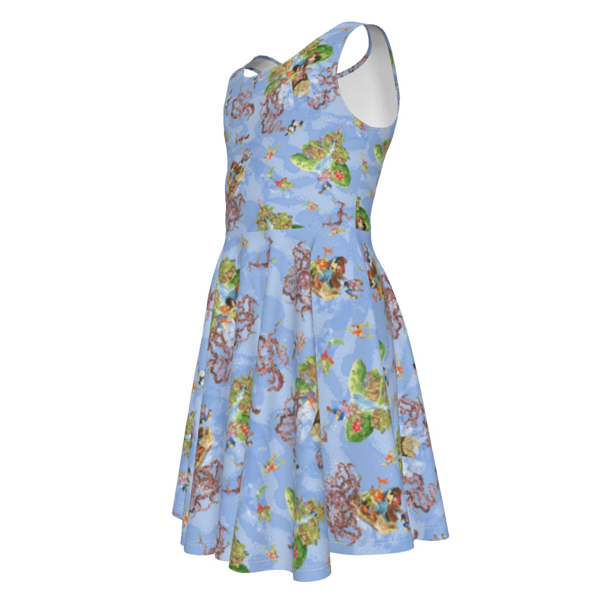 Briar Patch Splash - Kid's Sleeveless Skater Dress