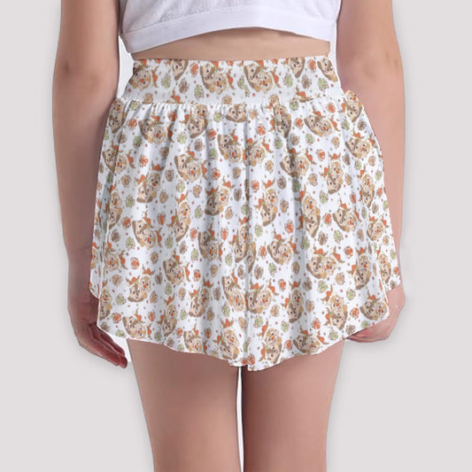Holiday Mischief Duo - Girls’ Flowy Pocket Shorts