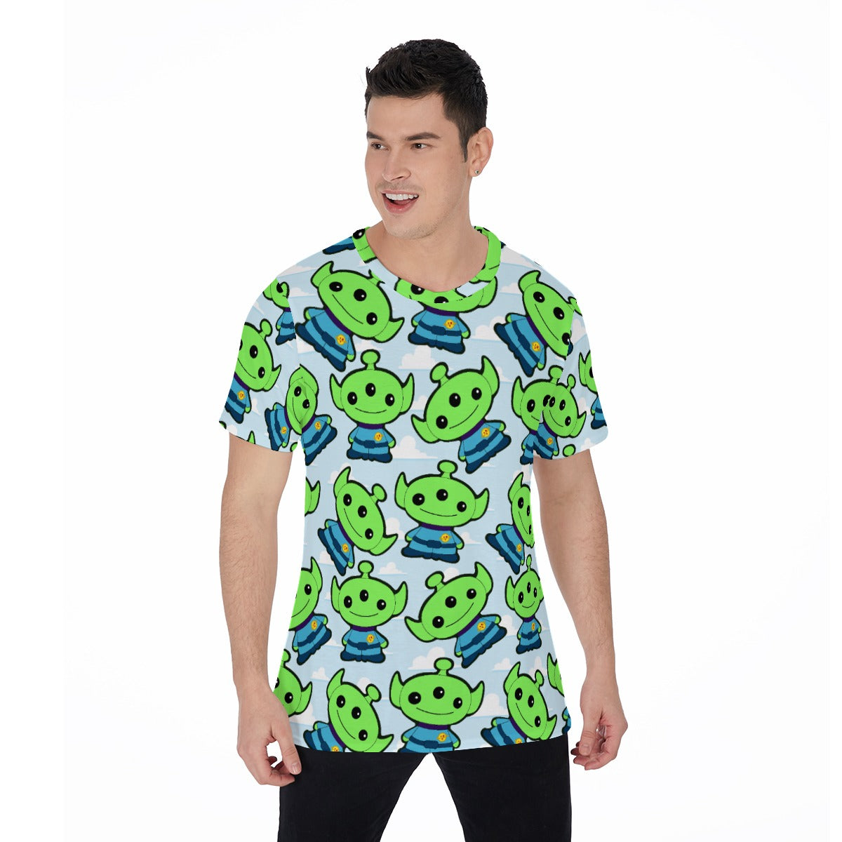 Little Green Space Aliens - Men's Short Sleeve T-Shirt