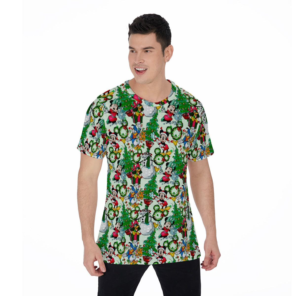 Mouse Friends Christmas Decorations - Men's Short Sleeve T-Shirt