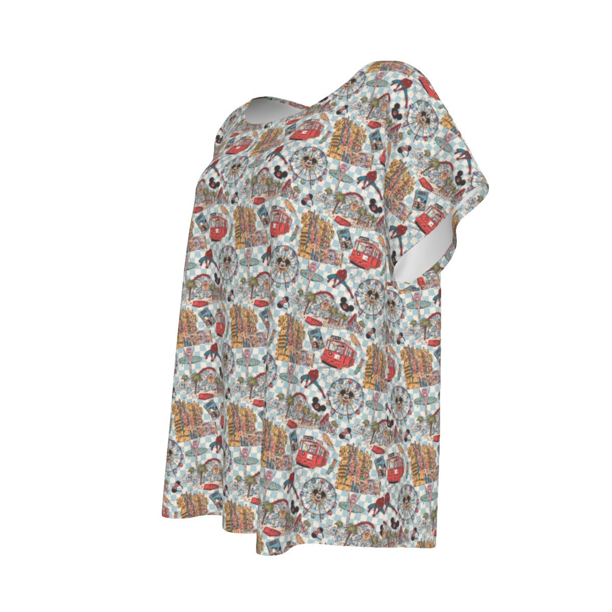 Revamped DCA - Women’s Relaxed Fit Scoop Tee