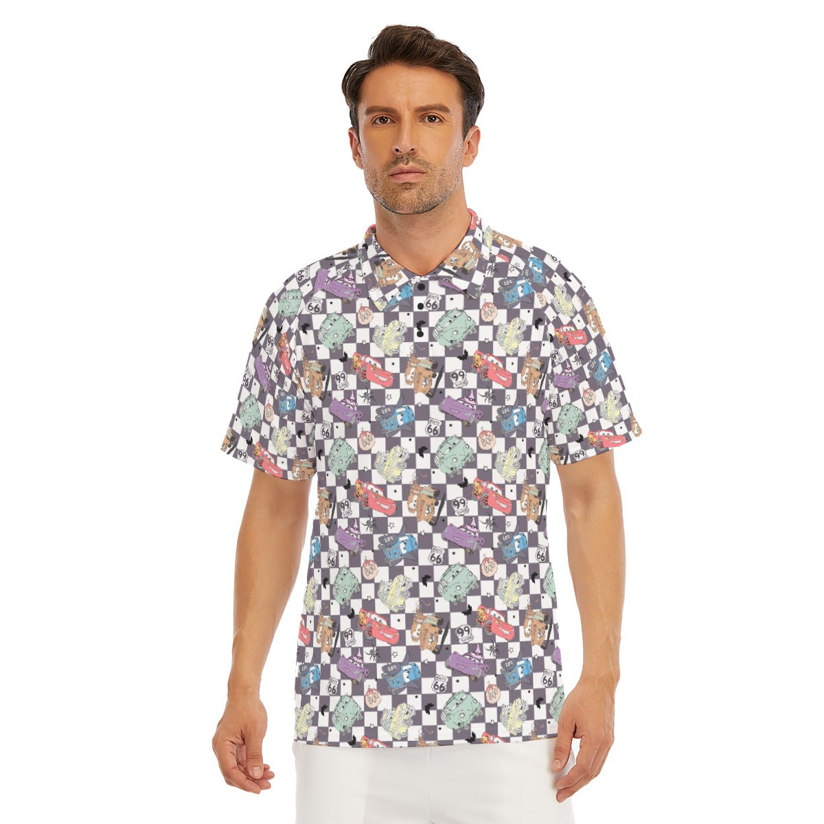 Halloween Racing Crew - Men's Polo Shirt