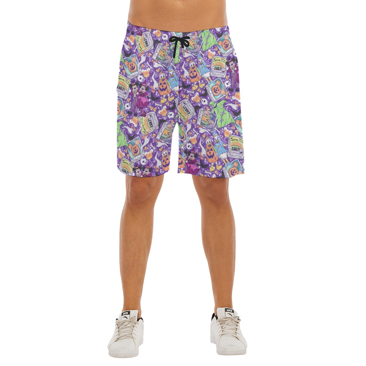 Not So Scary Halloween Party - Men’s Pocket Beach Shorts