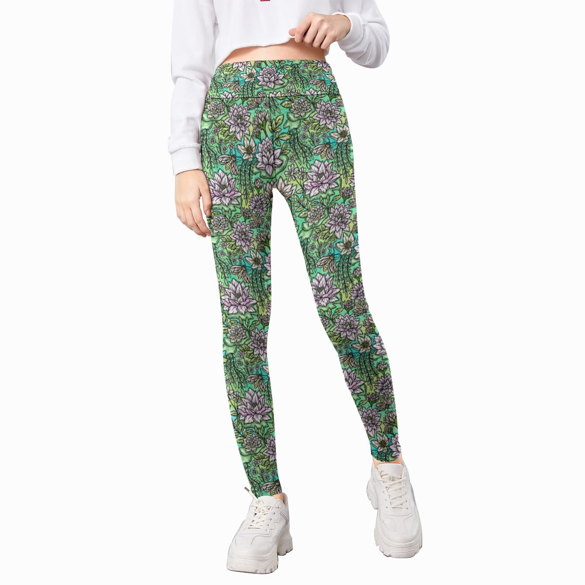 Fairytale Florals – Bayou Blooms - Kid's Leggings