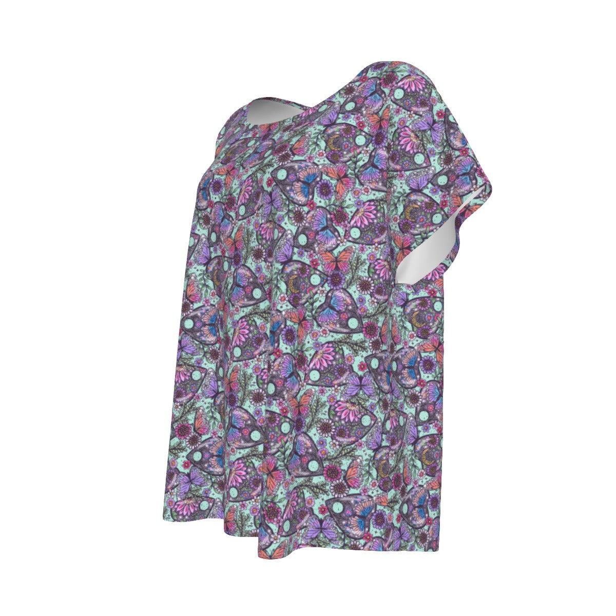 Butterfly Planchettes - Women’s Relaxed Fit Scoop Tee