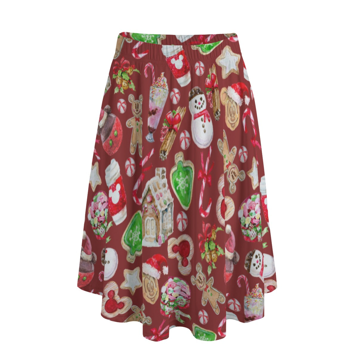 Christmas Snack Goals - Women’s Pocket Midi Skirt